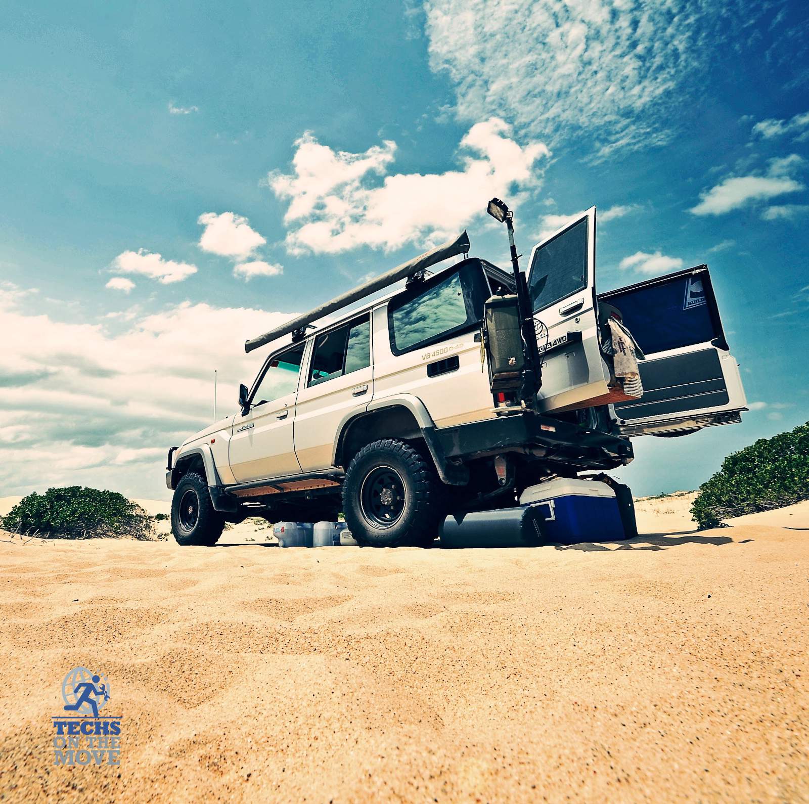 4x4 On Beach In Australia
